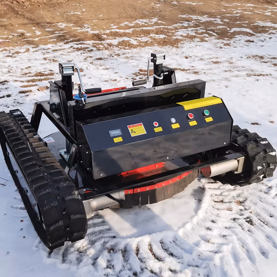 Raupenroboter Zero Turn Freischneider Obstgarten Garten Golf Gras Fernbedienung Rasenmäher mit CE
