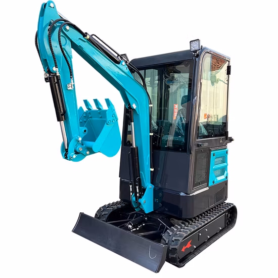 Chinesischer Raupenbagger 1,5 Tonnen Minibagger Kubota 3