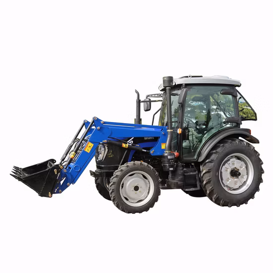 Ackerschlepper mit breiter, dicker Raupen-Querfurche, kein Feststecken im Wasser, schlammiges Land, als Grubber, Grabenfräse, Rasenmäher, Lader mit Schaufel und Bagger