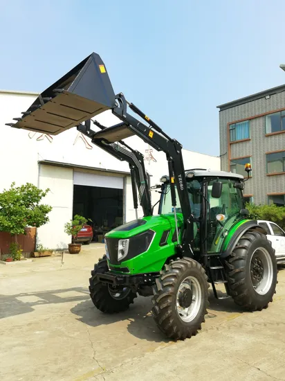 120 PS 4X4 Chinesische Landwirtschaftsgroßmaschine für Landwirtschaftstraktor Gebrauchter Agricola De 4WD 120 PS Farmtrac Ackerschlepper Verkauf